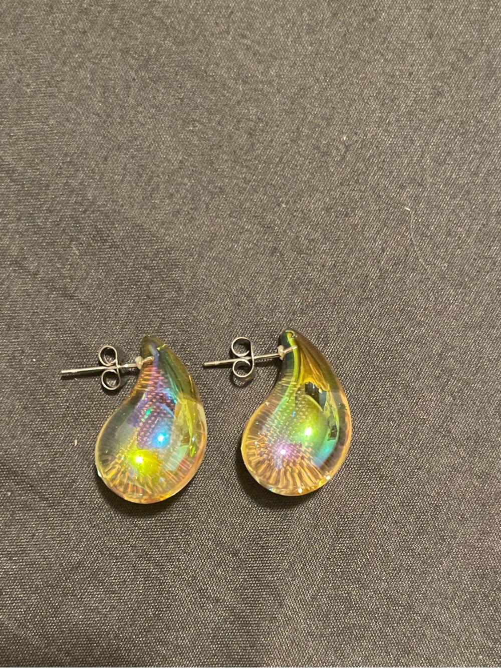 New - 18k silver plated, stainless steel earrings